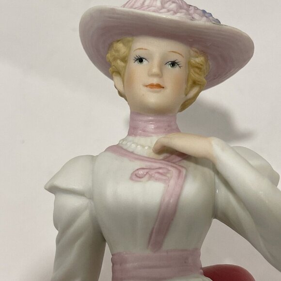 Masterpiece Porcelain HOMCO Figurine Francesca 1997 Home Interiors SIGNED ! - Picture 7 of 16